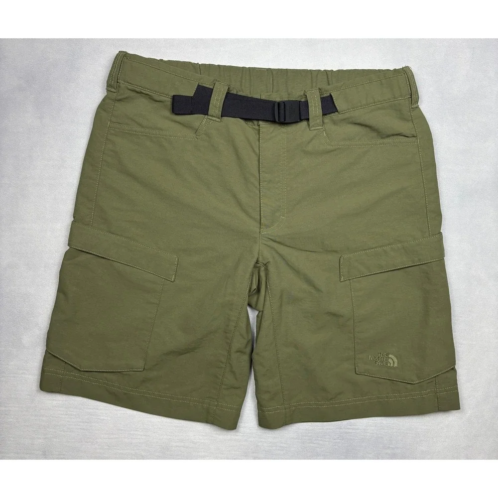 The North Face Mens Paramount Trail‎ Cargo Shorts Olive Green 32 NF0A2RGB S17
